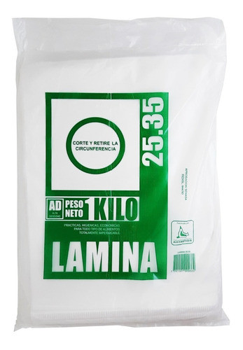 Lamina Separadora 25x35 X10 Kilos Antártida 0