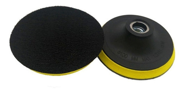 2x Backing Plate 6  Pulgadas 150mm Rosca M14 C/velcro 1