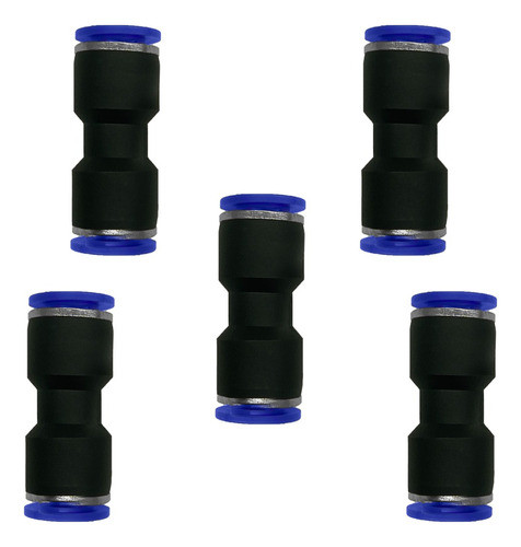 Conector Unión Recta Neumatico De 16mm X 16mm - X5u 0