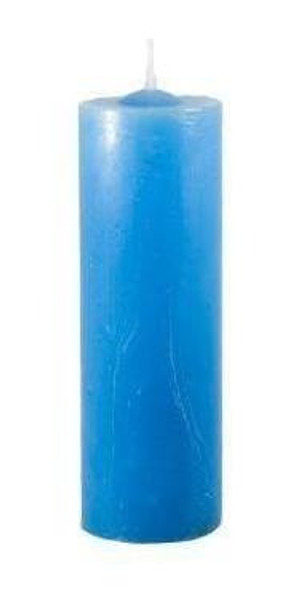 Vela De 7 Dias Azul 240g 0