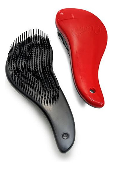 Escova Mágica De Desembaraçar Cabelo Pink/rosa Bebê/vermelha 1