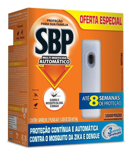 Kit 4 Sbp Automático Aparelho + Refil 250ml Original 1