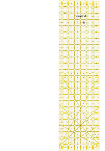Regla Omnigrid R6524, Multicolor, 165 Cm X 609 Cm 0