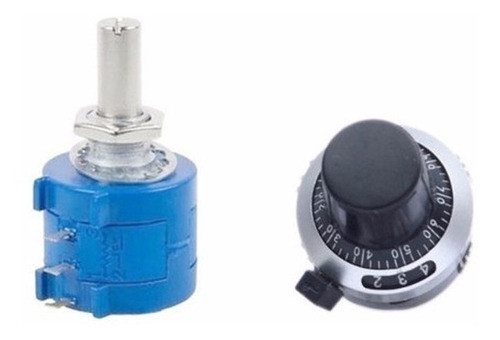 Potenciometro Multivoltas Bourns Modelo 3590s 10k 10 Voltas 1
