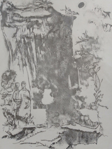 Orlando Pierri - Litografia Original - 40 X 30 1