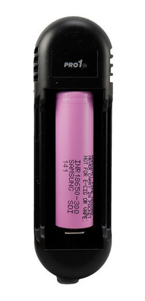 Cargador Litio Pro1  + 1 Pila Samsung 18650 30q 1