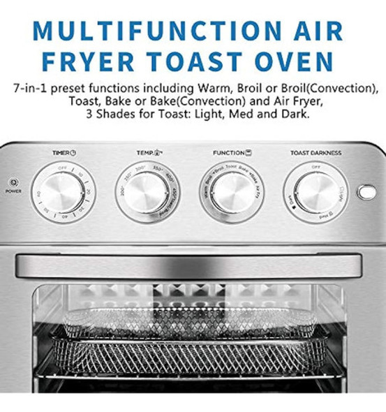 Horno Freidora Schloß Gto23, 24 Qt, Acero Inoxidable 1