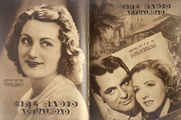 Cine Radio Actualidad, Julio 1939 N° 163 Espectáculo, Cra2 0