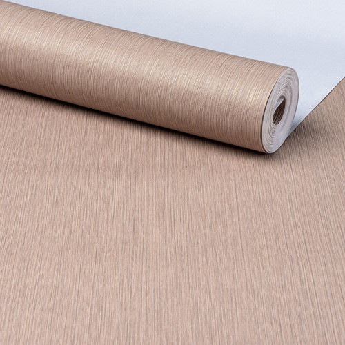 Papel Vinílico De Parede Ranhura Brown Gold 10 Metros 1
