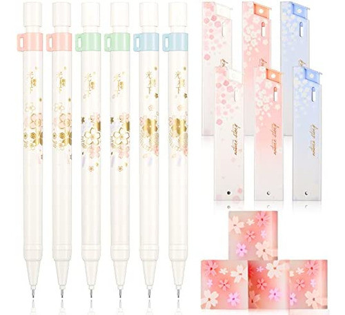 Conjunto De Lápis Mecânico Cereja De 15 Peças Inclui 6 Peça 0