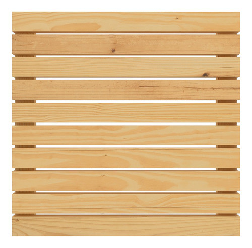 8 Decks De Madeira 50x50cm Para Área Externa Piscina 0