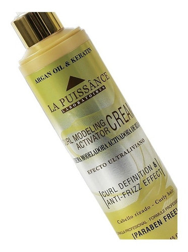 Crema De Rulos Modeladora Activadora La Puissance 250ml 1