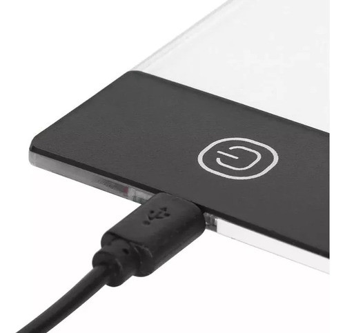 Mesa De Luz Desenho Transposição Led Branco A4 Profissional 1