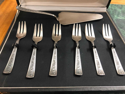 Juego De 7 Piezas De Plata Lapas 0