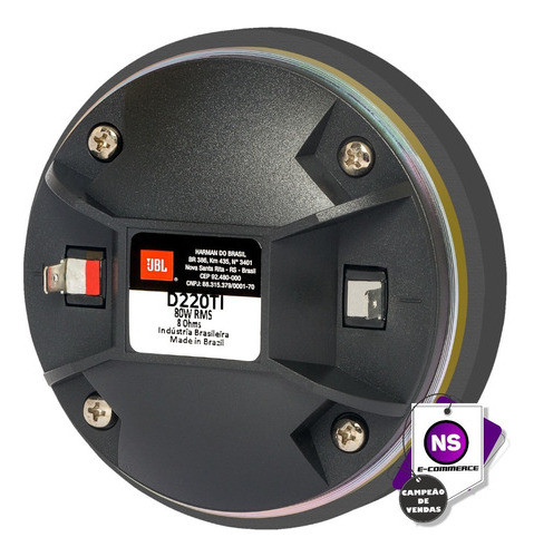 Drive D220ti Titânio Jbl Selenium 80w Rms - 8ohms 1