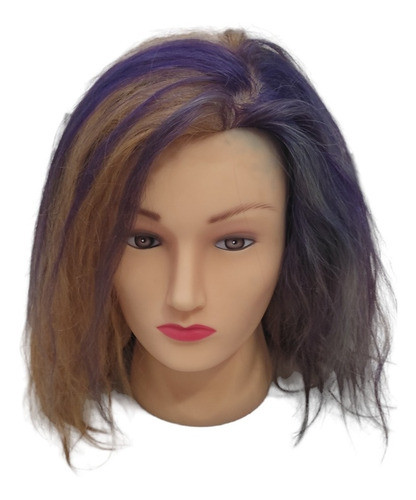 Cabeza Practica 100% Pelo Natural 37 Cm 0