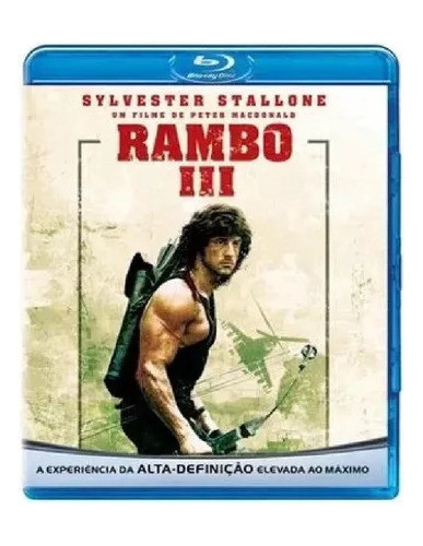 Blu-ray Rambo Iii - 3 - Sylvester Stallone - Lacrado 0