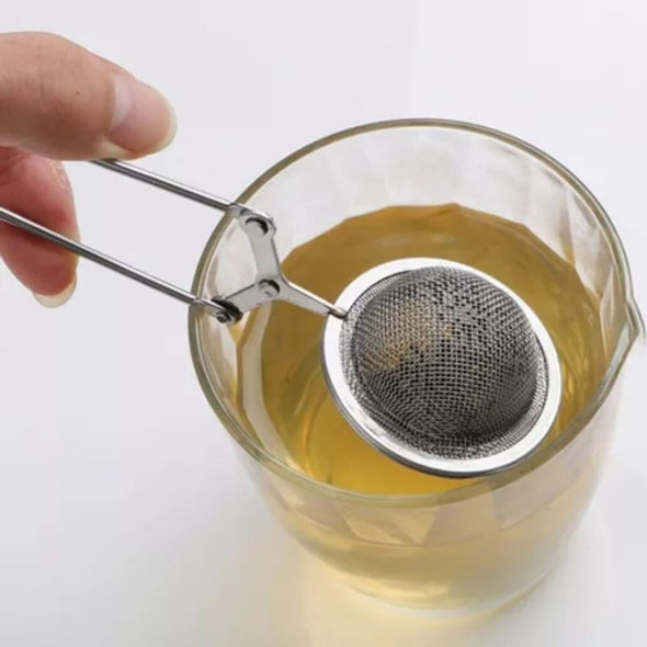 Infusor Filtro Inox Para Chás Peneira Coador Manual Ervas 1