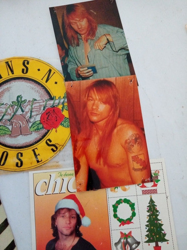 Guns N' Roses Pack X 6 Fotos Poster Y Postal 1