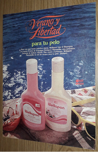P352 Clipping Publicidad Shampoo Wella Año 1989 1