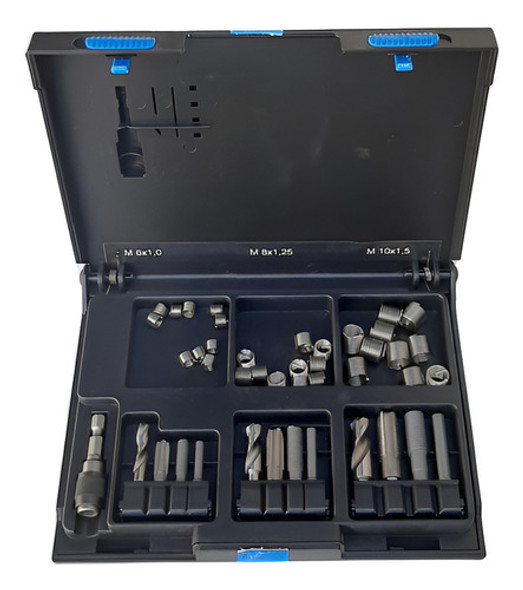 V-coil Kit De Insertos Enc. 1/4 P/ Reparar Roscas 6-8-10mm 0