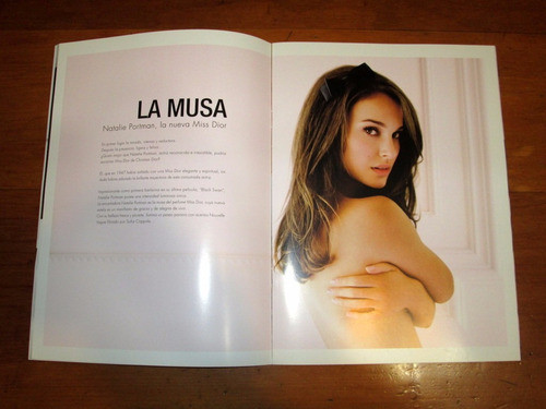 Natalie Portman Catalogo Folleto Miss Dior Unico Boedo Caba 0