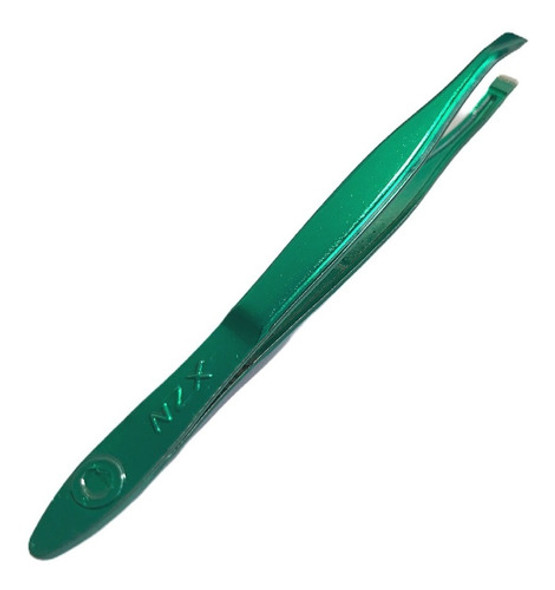 Pinça De Sobrancelha Profissional Verde Nzx Atacado 6 Uni 1