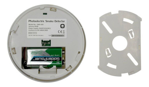 Sensor De Humo Chuango Smk-500 315 Mhz 1