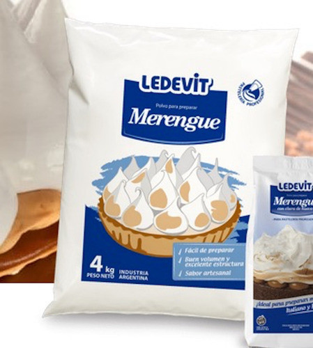 Merengue En Polvo Ledevit 4 Kg. 0