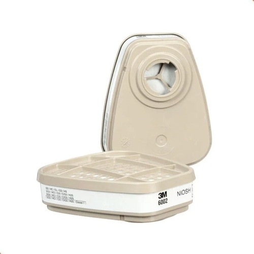 Cartucho Químico Gases Ácidos 3m 6002 Branco 0