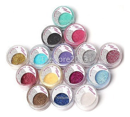 Kit De Maquillaje De Color Mezclado Brillante Pequeño 15 Per 1
