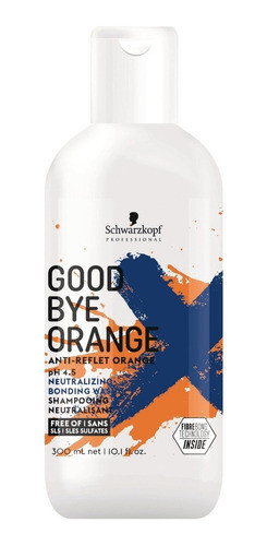 Shampoo Neutraliza Naranja Good Bye Orange 300ml Schwarzkopf 0