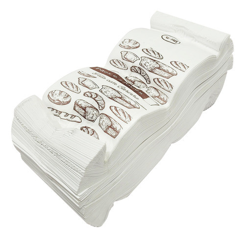 Saco Papel Kraft Branco C/500 4kg Pães Doces Lanches Full 0