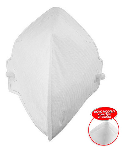 Máscara Proteção N95 Pff2 Semi Facial 10 Unidades Inmetro 1