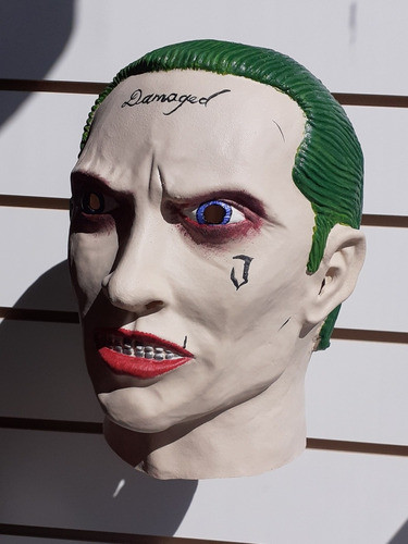 Joker Escuadrón Suicida Mascara Guasón Entera Goma Látex 0