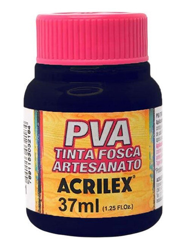 Tinta P/tecido Fosca 37ml.azul Petroleo 596 0