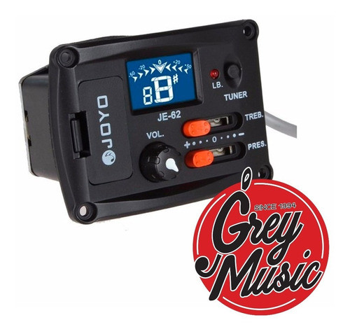 Microfono Para Ukelele Con Ecualizador-afinador Je-62 Joyo 0