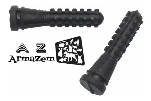 Dedos Borracha Para Depenadora 9.5 Cm Flexível 25 Unidades Preto 0