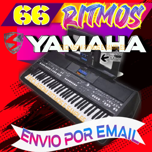 Ritmos Yamaha Profissionais São 66 Ritmos No Pacote 0