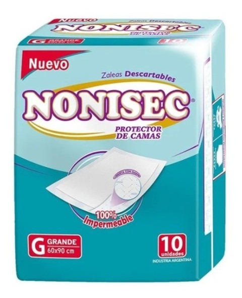 60 Zaleas Descartables Cubre Colchón Nonisec 1