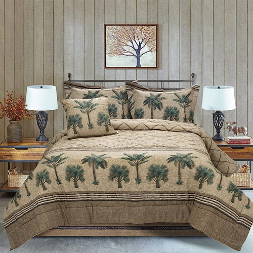 Visi-one Kona Tropical Twin Edredón Set, Edredones De 3 Piez 0