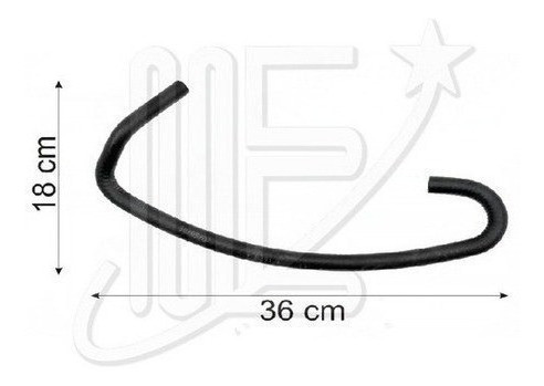 Caño Goma Combustible Cauplas 8291   Fiat Duna/uno 0