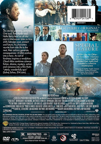 Dvd Cloud Atlas / La Red Invisible 1