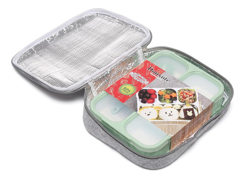 Cajas Donxote Bento - Sellado Prueba Fugas 4 Compartimentos 1