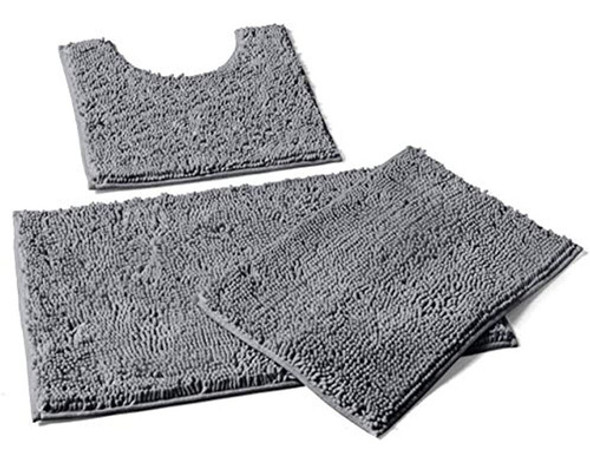 Juego De Alfombras De Baño De 3 Piezas, Incluye Alfombra De 0
