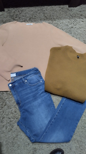 Lote Ropa Mujer Zara ,mistral, Talle L Y Xl.como Nueva 0