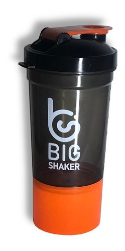Vaso Shaker Mezclador Antigrumos Naranja 0
