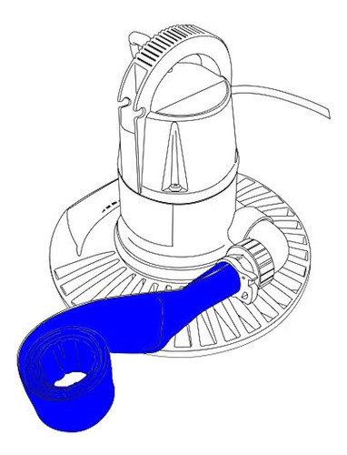 Blue Wave Nw2353 Super Dredger 2450 Gph Bomba De Cubierta De 1