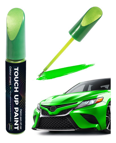 Boligrafo De Pintura De Retoque Para Automoviles 12ml Verde 0