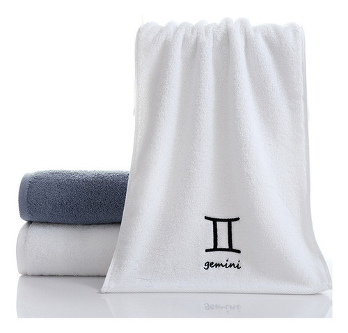 Espessamento De Toalhas De Rosto De Algodão Bordado Com Logo 0